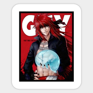 Guy Red Comic Sticker